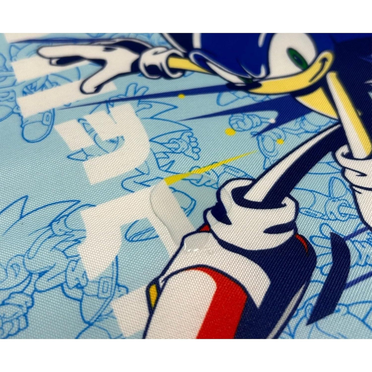 Tovaglietta in tessuto impermeabile Sonic e Knuckles da tavolo, lavabile e resistente al calore, non assorbe, 40 x 30 cm
