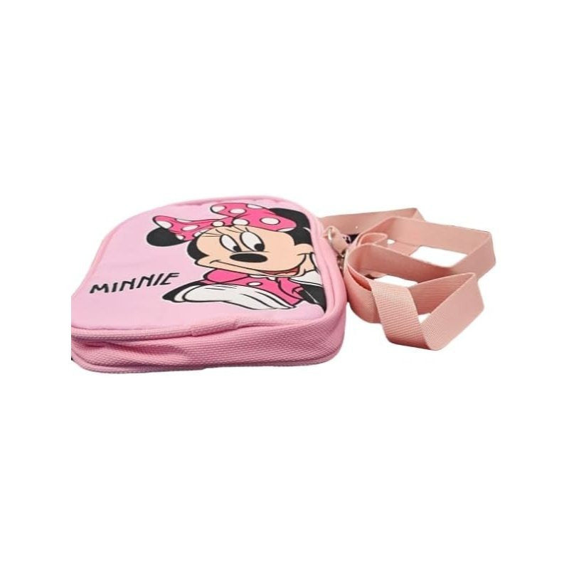 Borsello Bambino Marsupio Tracolla Ragazza Bambina Spalla Regolabile Marsupio Viaggio Sportivo Tempo Libero Gadget - Minnie Mouse