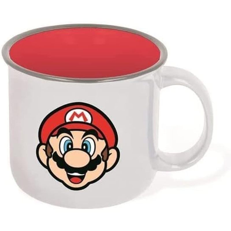 Tazza in ceramica  Bambini in confezione regalo Super Mario 400ml