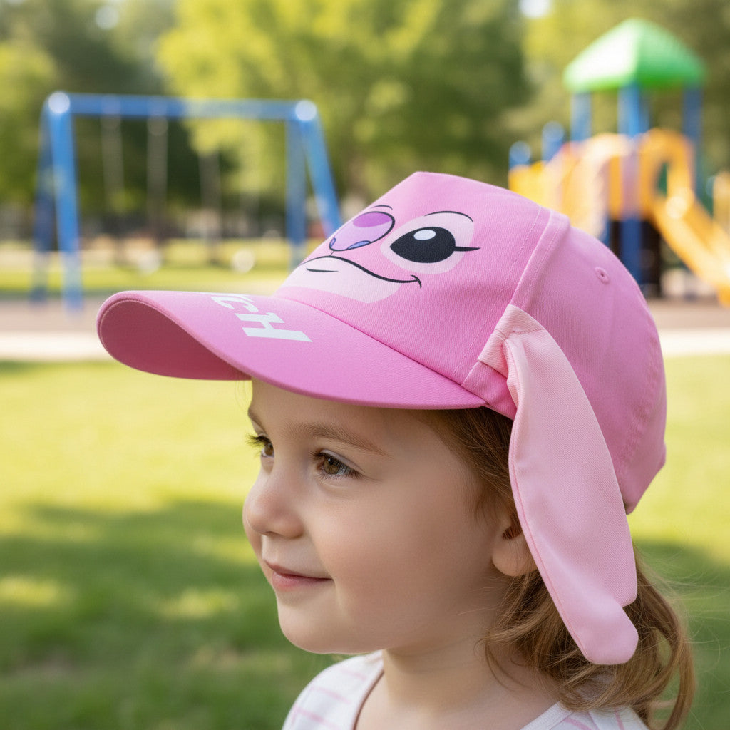 Cappello con Visiera da Ragazzo/Bambino Berretto da Baseball Regolabile Bimba - Stitch