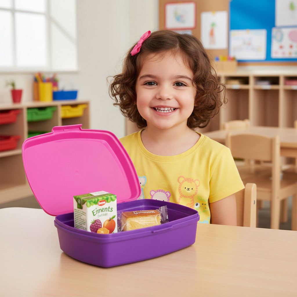 Contenitore Portapranzo Porta Merenda Scatola Sandwich Box Bambini MINNIE MOUSE
