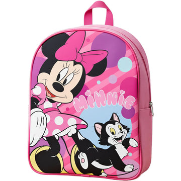 Zaino per bambini Zainetto Asilo Infanzia per la Scuola e tempo libero con chiusura lampo (per MINNIE)
