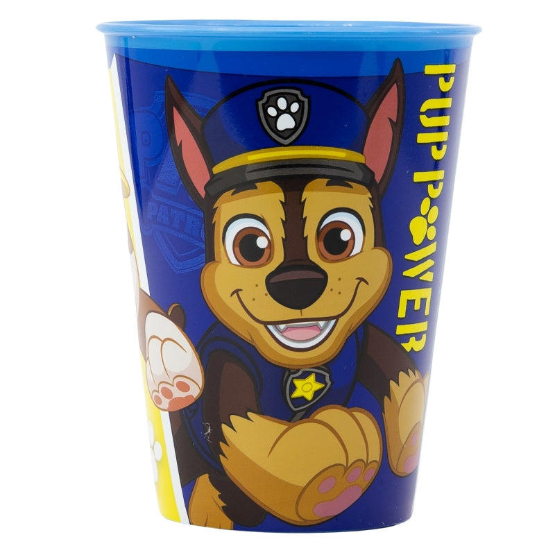 Set 2 Bicchieri per Bambini 260 ml in plastica Regalo Bimbo Paw Cuccioli