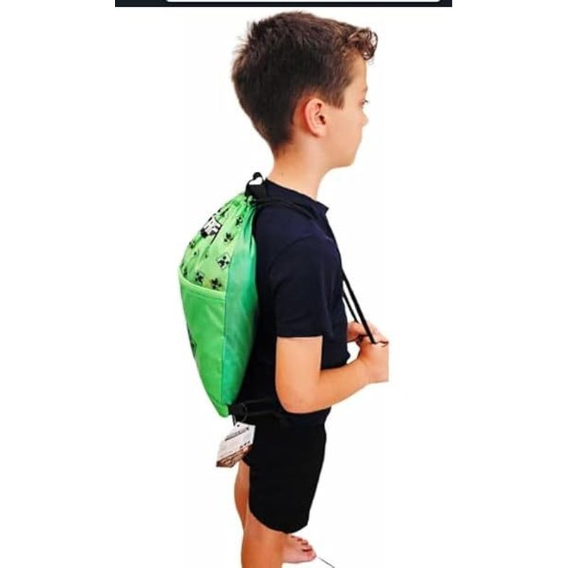 Sacca Sportiva per Bambino, Borsa Zaino per Asilo, Palestra, Piscina, Viaggio, Portascarpe Creeper