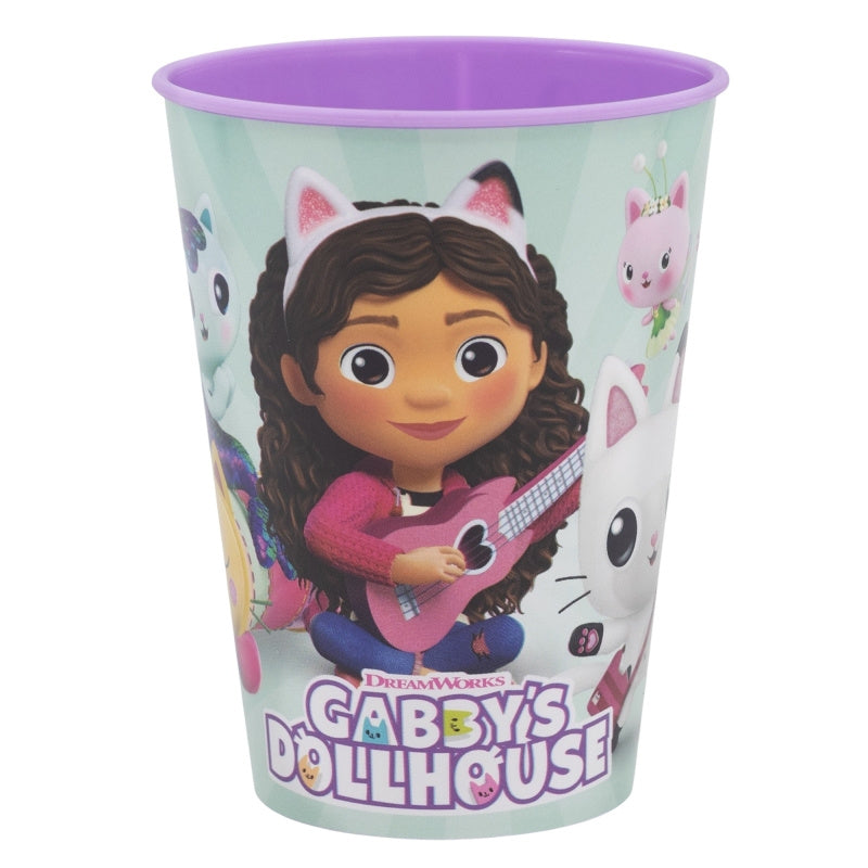 Set 2 Bicchieri per Bambini 260 ml in plastica Regalo per Ragazzi GABBY