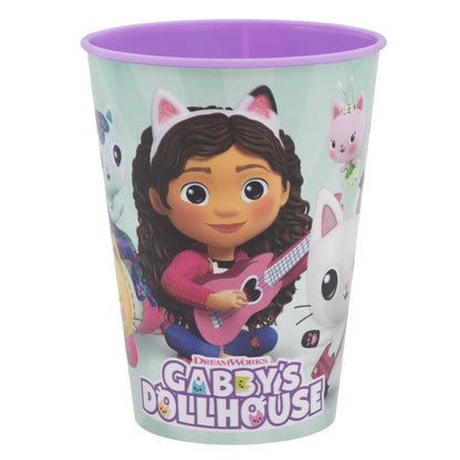 Set 2 Bicchieri per Bambini 260 ml in plastica Regalo per Ragazzi GABBY
