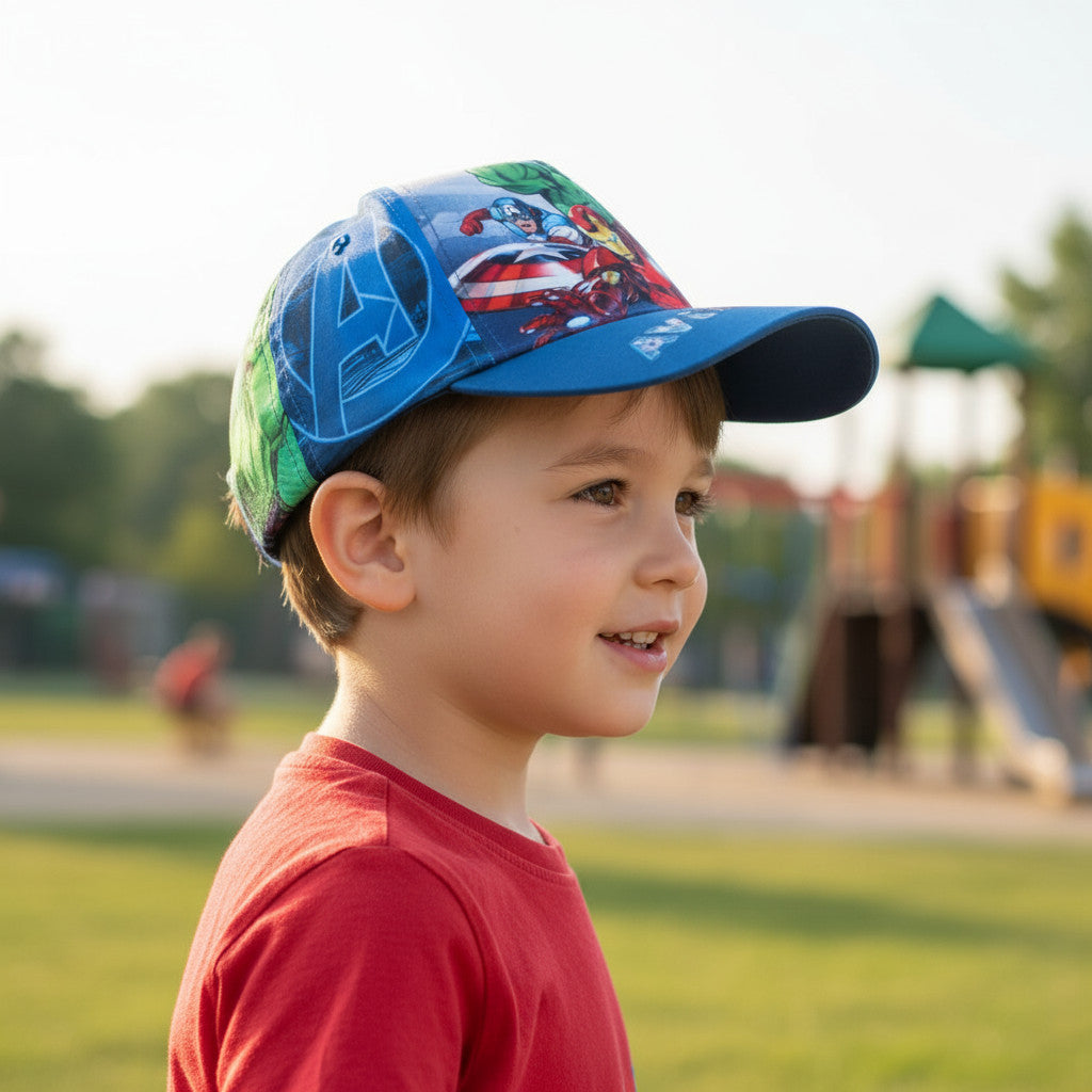 Cappello con Visiera da Ragazzo/Bambino - Berretto da Baseball Regolabile