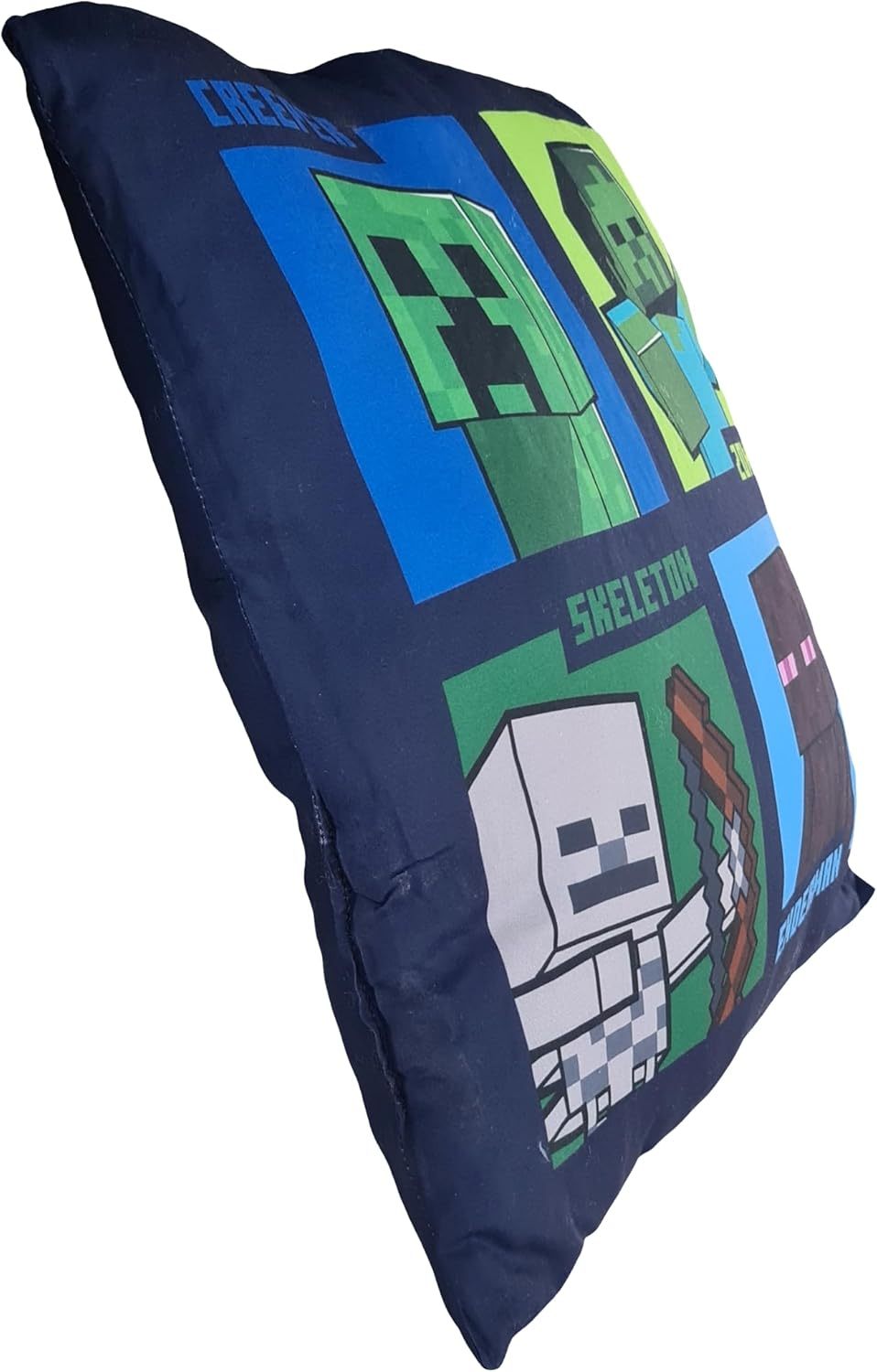 MINECRAFT - Cuscino ufficiale Arredo 40x40 cm morbido con imbottitura 100% poliestere