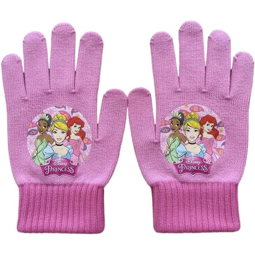 Guanti Invernali Bambini Principesse Taglia Unica 2-5 Anni