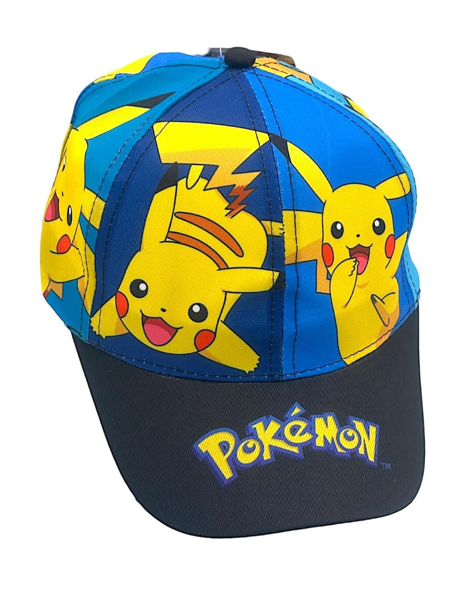 Cappello con Visiera da Ragazzo/Bambino Berretto da Baseball Regolabile Pokemon