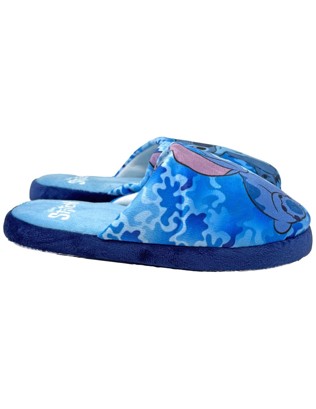 Pantofole Ciabatte per Bambini e Ragazzi Morbide e Calde per STITCH (Azzurro, Sistema Taglie Calzatu 3