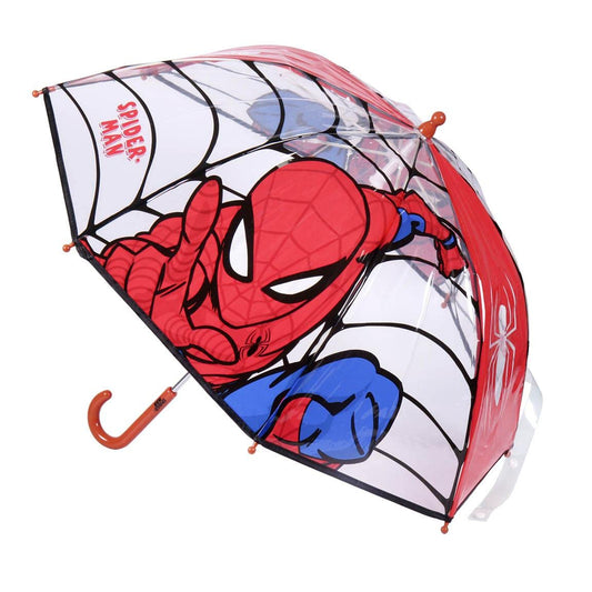 Ombrello da Pioggia Multicolore unisex a campana  bambini Spiderman