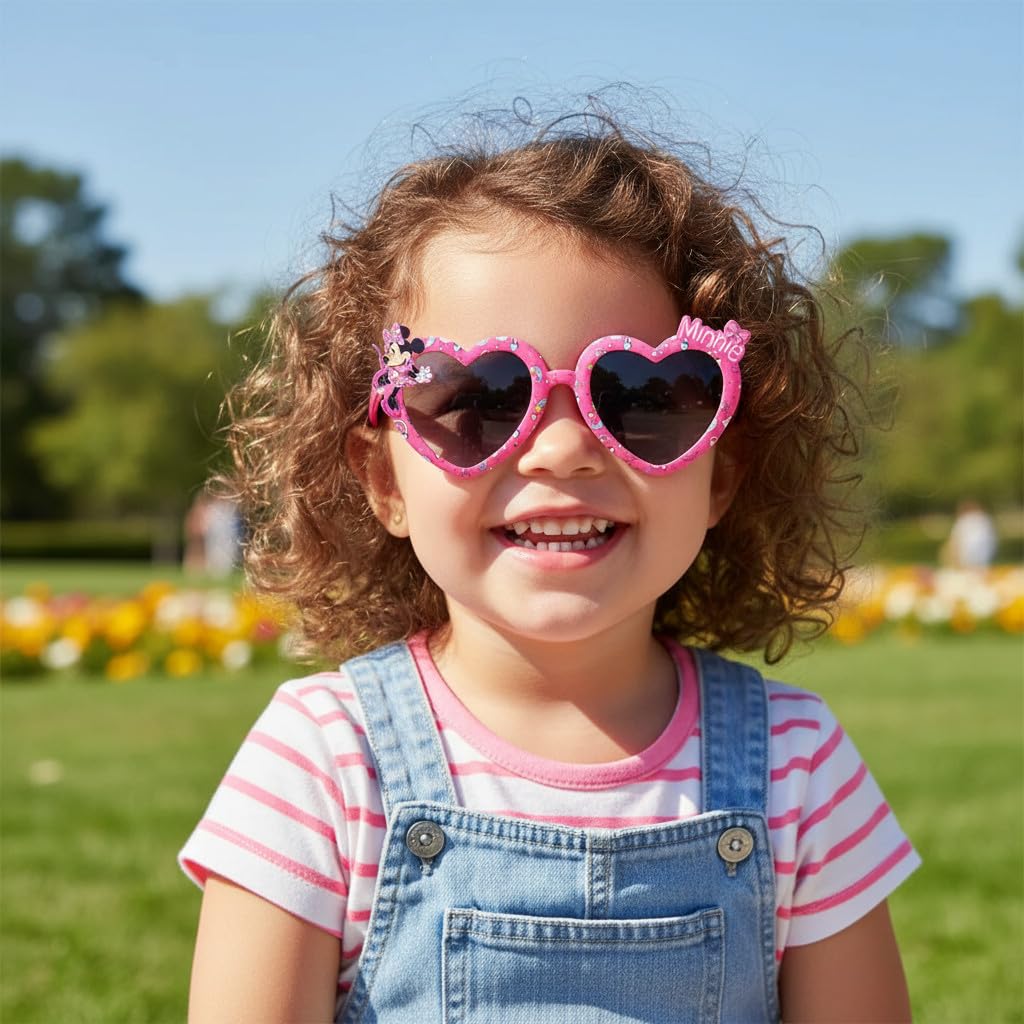 Occhiali da Sole Bambina Protezione UV Stile Topolina 2