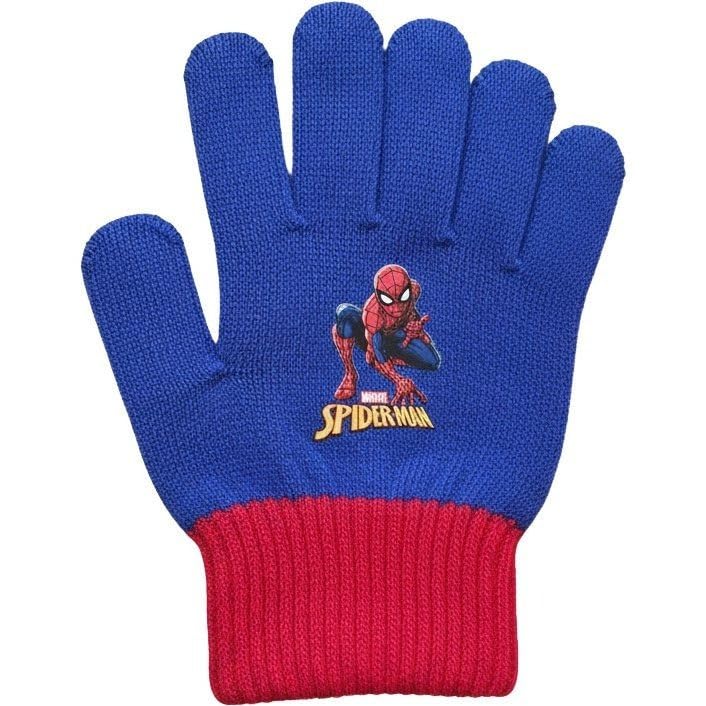 Marvel Set Cappello Scaldacollo Guanti Spiderman Bambini Taglia Unica 6