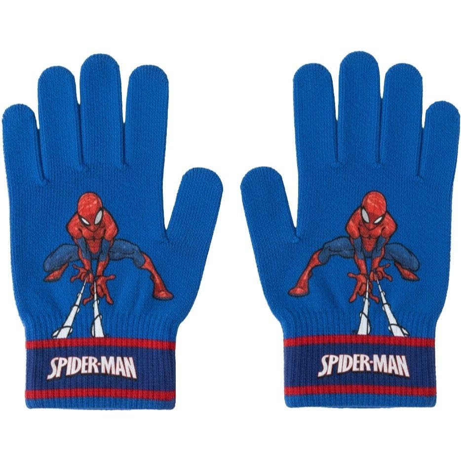 Guanti Invernali Bambini Spiderman Taglia Unica 2-5 Anni
