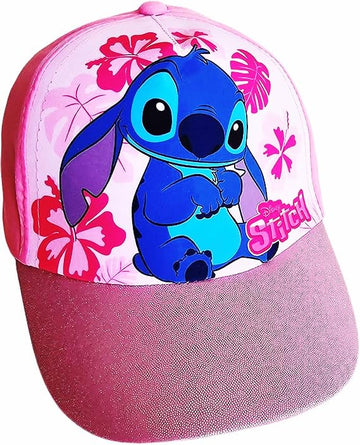 Cappello con Visiera da Ragazzo/Bambino - Berretto da Baseball Regolabile Stitch