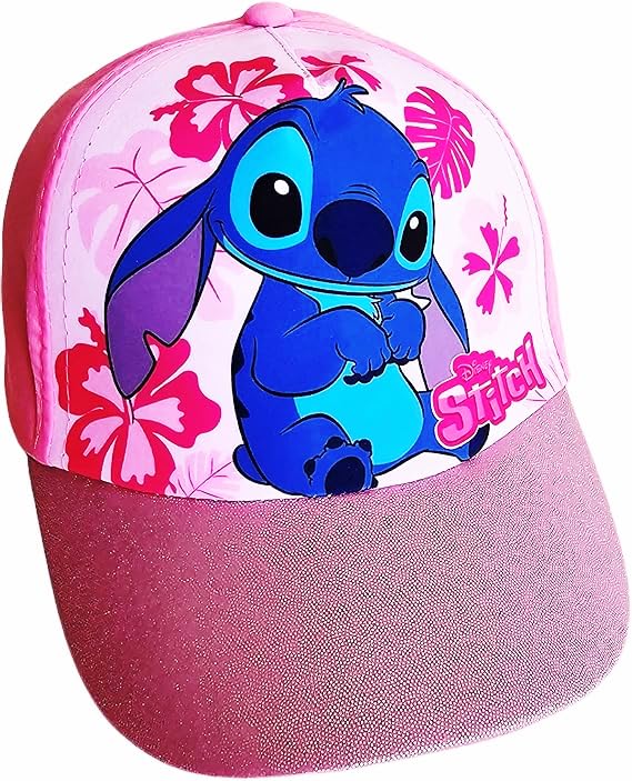 Cappello con Visiera da Ragazzo/Bambino - Berretto da Baseball Regolabile Stitch