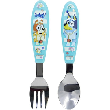 Set Posate per Bambini in Acciaio Inossidabile - Forchetta e Cucchiaio