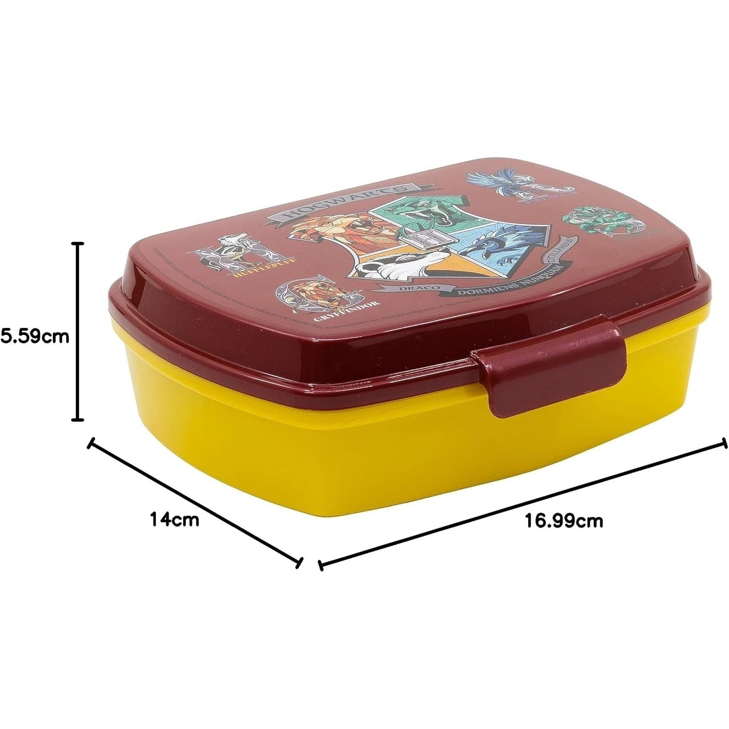Contenitore Portapranzo Porta merenda Scatola Sandwich Box per Bambini - BPA Free