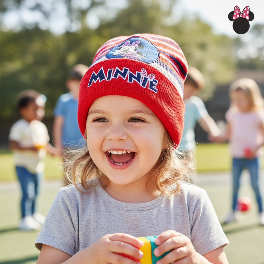 Cappello Invernale Morbido e Caldo per Bambini MINNIE MOUSE