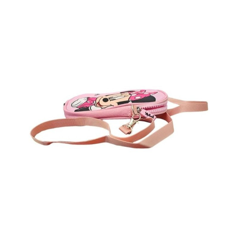 Borsello Bambino Marsupio Tracolla Ragazza Bambina Spalla Regolabile Marsupio Viaggio Sportivo Tempo Libero Gadget - Minnie Mouse