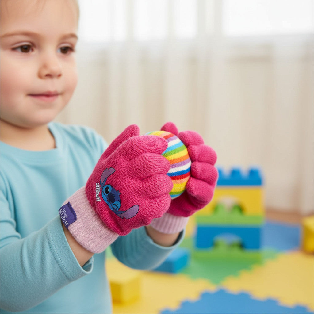 Guanti Invernali per Bambini 2 pcs Inverno Unisex Taglia unica