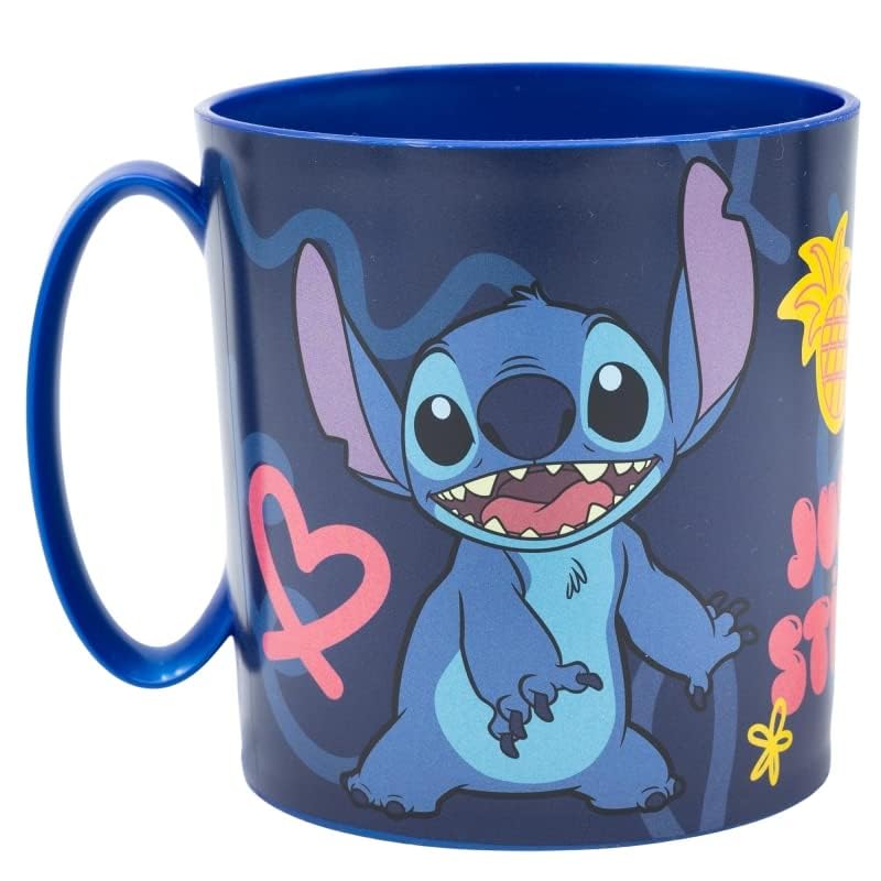 Set Merenda Colazione 2 Pezzi con Tovaglietta Ripiegabile Morbida Sottopiatto Pieghevole e Tazza Bicchiere 350ml  Microo