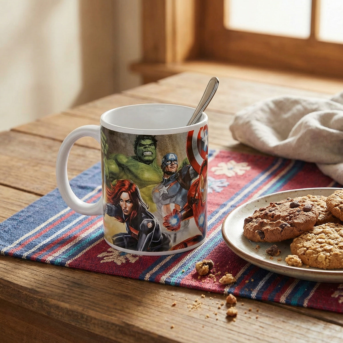 Tazza in ceramica per Bambini in confezione regalo (Hulk)
