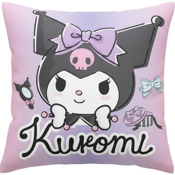 KUROMI - Cuscino Arredo 40x40 cm morbido con imbottitura 100% poliestere