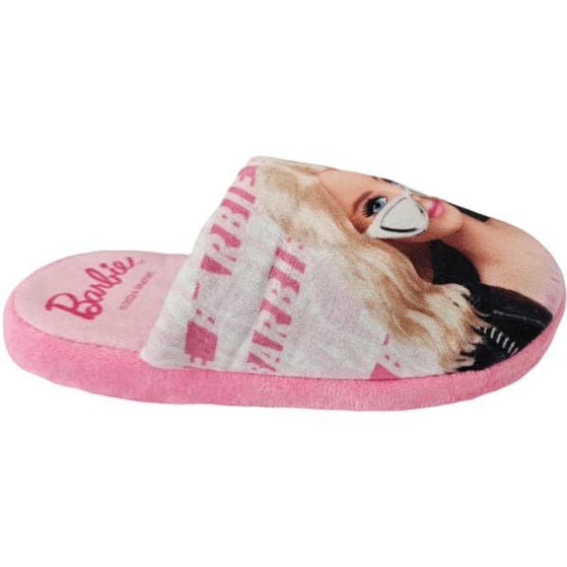 Pantofole Ciabatte  Bambini e Ragazzi Morbide e Calde  BARBIE ( BARBIE, Sistema Taglie Calzature EU, Bimbo (0-5 anni), N