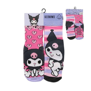 2 Paia Calzini Antiscivolo Ufficiali Bambini Personaggio KUROMI