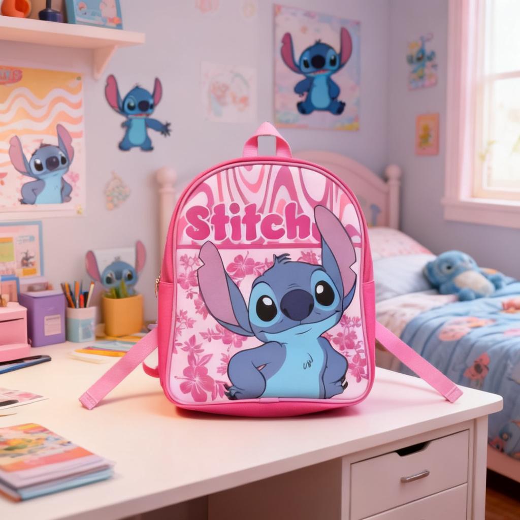 Zaino per bambini Zainetto Asilo Infanzia per la Scuola e tempo libero con chiusura lampo