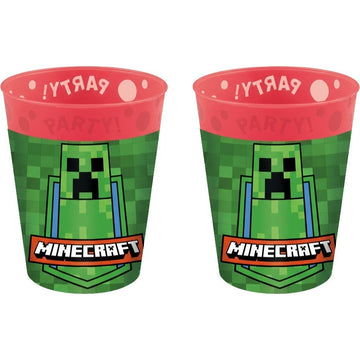 Set 2 Bicchieri per Bambini 260 ml in plastica Regalo per Ragazzi - Adatto per lavastoglie e microonde