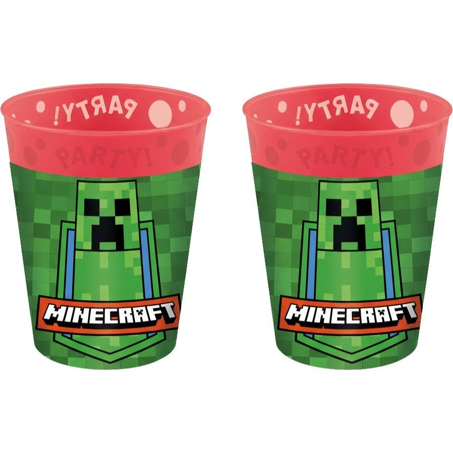 Set 2 Bicchieri per Bambini 260 ml in plastica Regalo per Ragazzi - Adatto per lavastoglie e microonde