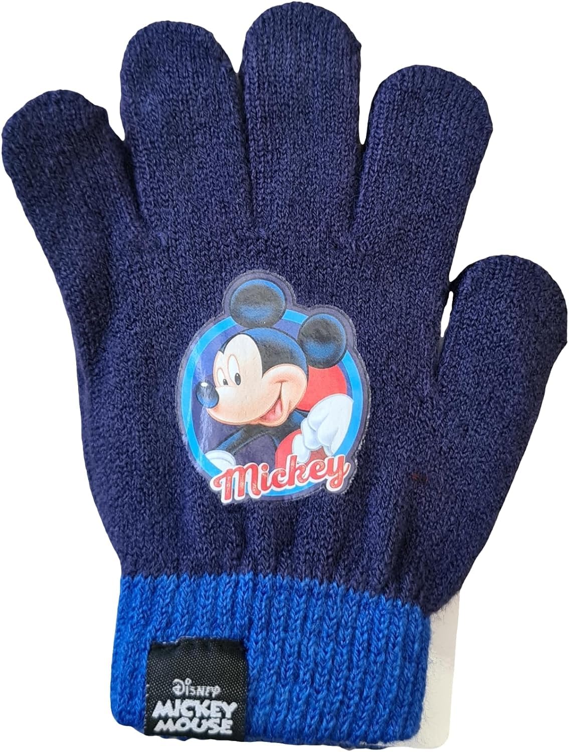 Guanti Invernali per Bambini 2 pcs Inverno Unisex Taglia unica (MICKEY MOUSE Blu) 2