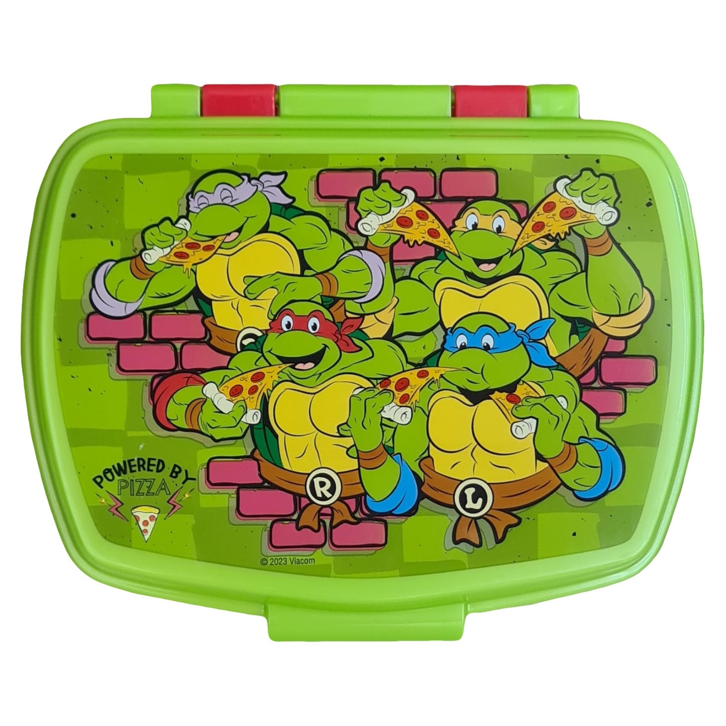 Contenitore Portapranzo Porta merenda Scatola Sandwich Box  Bambini (TARTARUGHE NINJA)