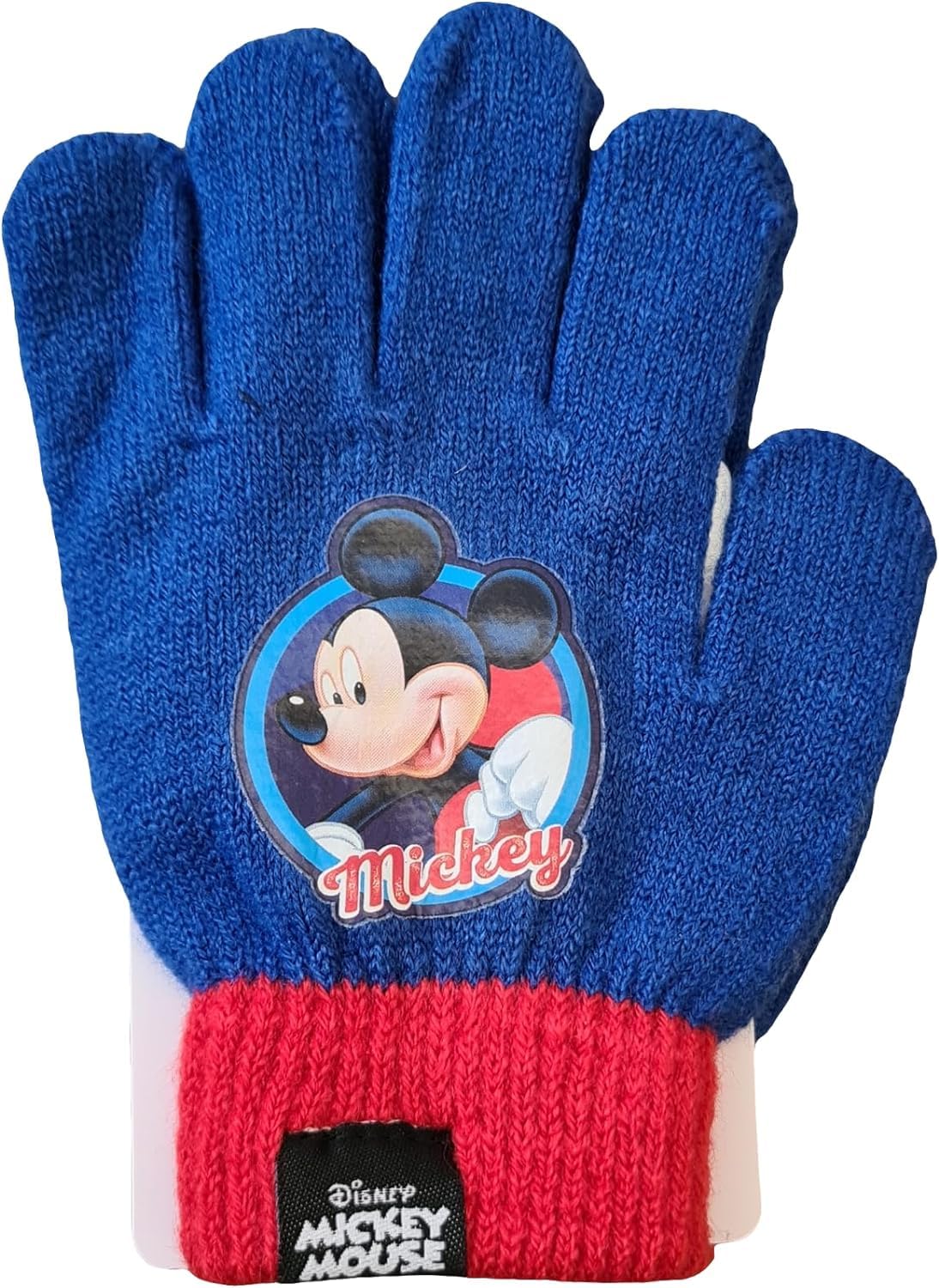 Guanti Invernali per Bambini 2 pcs Inverno Unisex Taglia unica (MICKEY MOUSE Rosso) 2