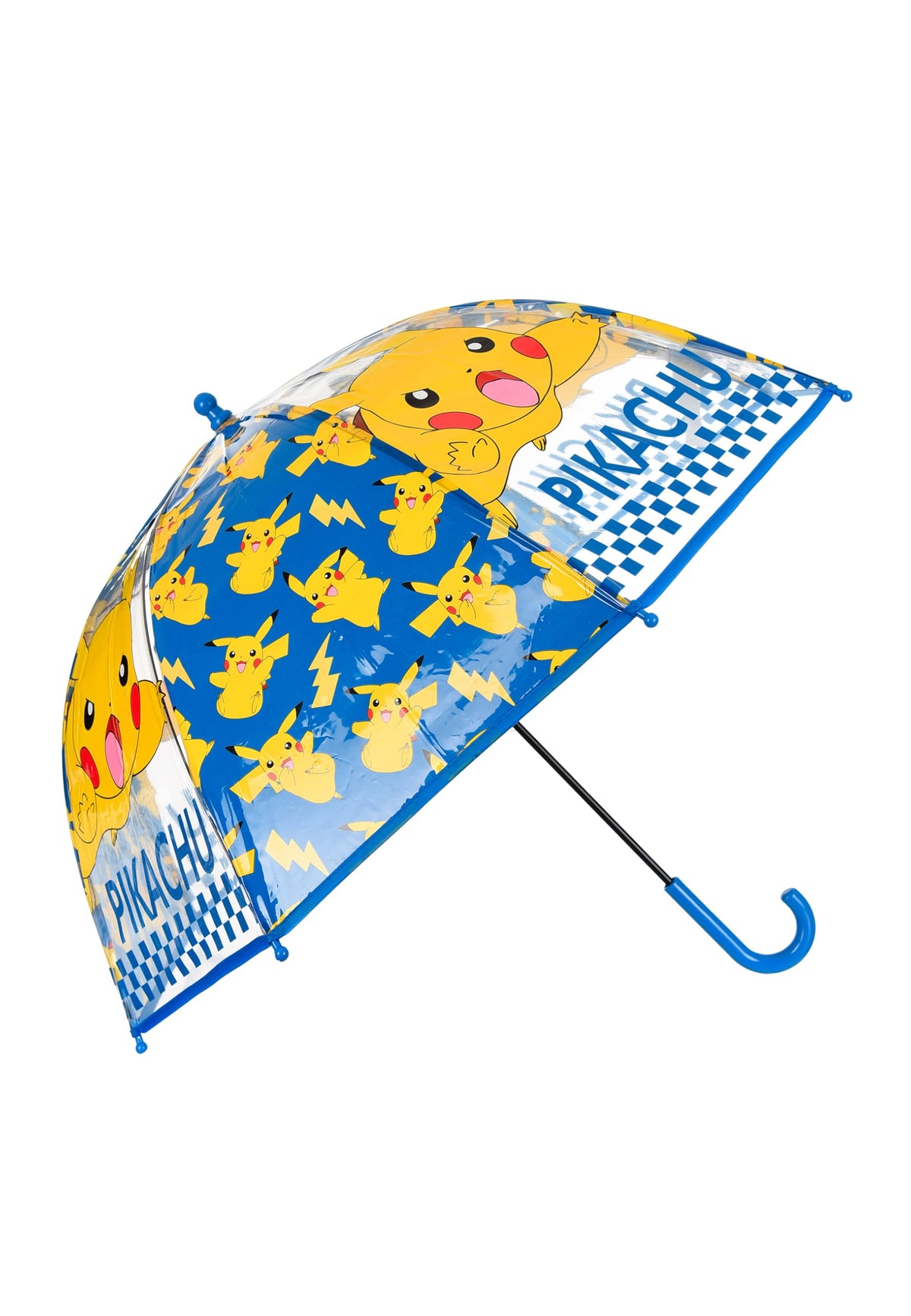 Pokemon Pikachu - Ombrello Trasparente a Campana per Bambini Scuola