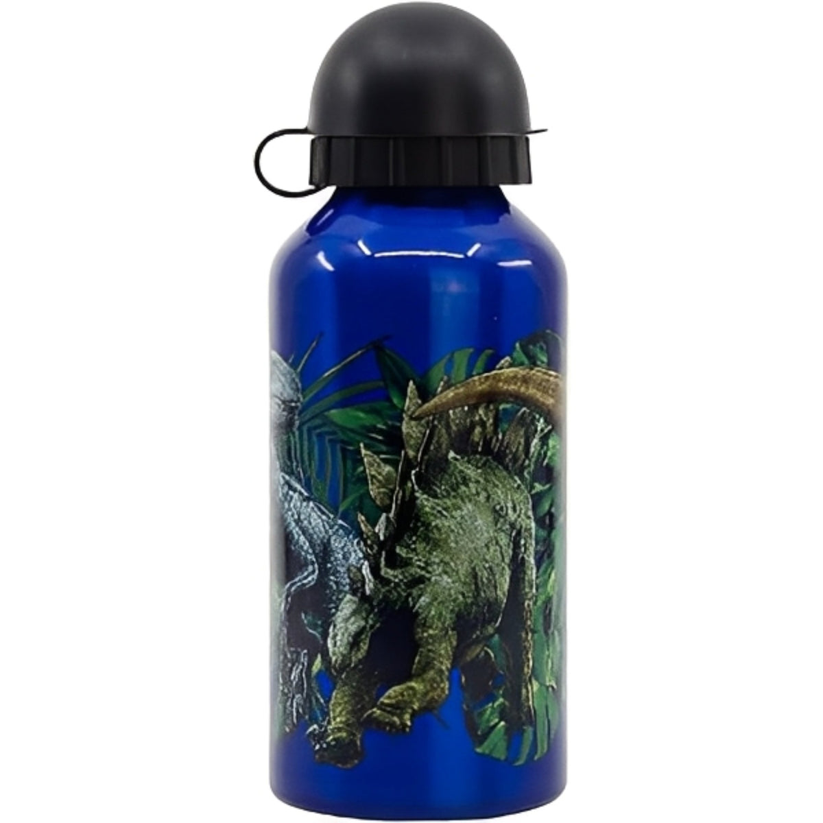 Borraccia Scuola Bottiglia Sport in Alluminio Bambini 400ml con Beccuccio Retraibile JURASSIC WORLD