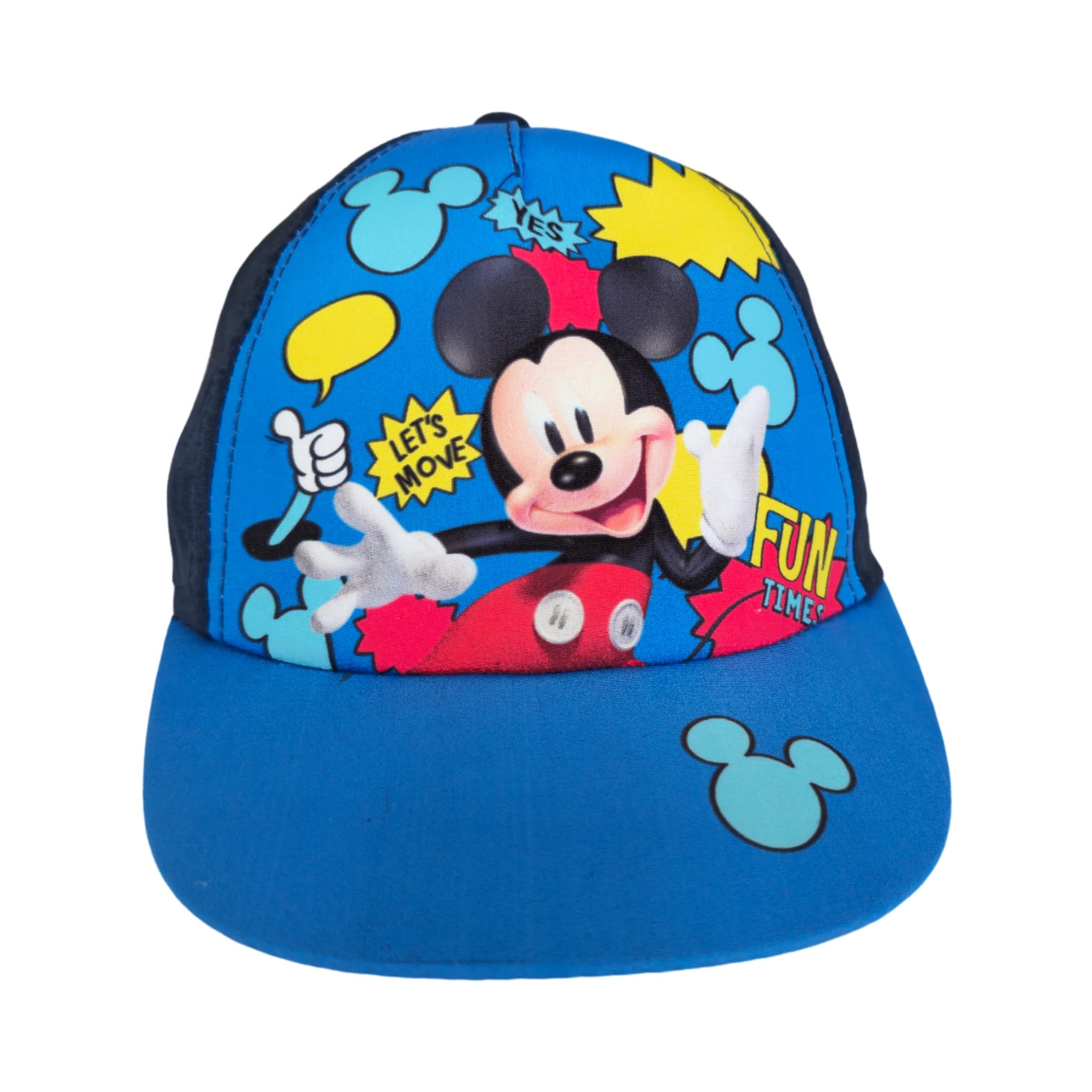 Cappello con Visiera da Ragazzo/Bambino - Berretto da Baseball Regolabile Mickey Mouse