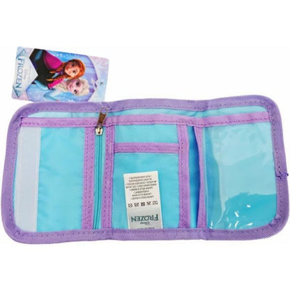 Portafoglio per bambini e ragazzi portafogli con portamonete e portatessere - FROZEN