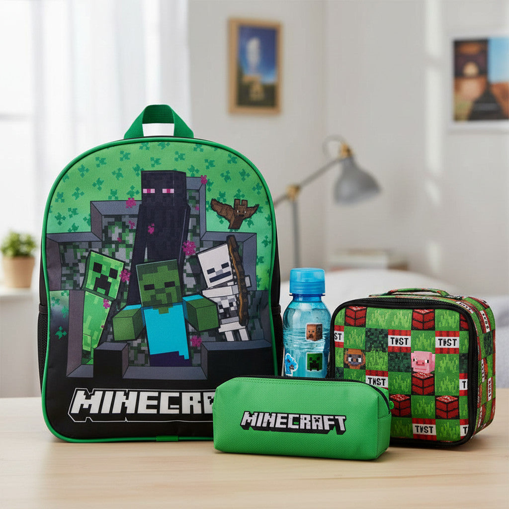 Zaino per bambini Zainetto Asilo Infanzia per la Scuola e tempo libero con chiusura lampo