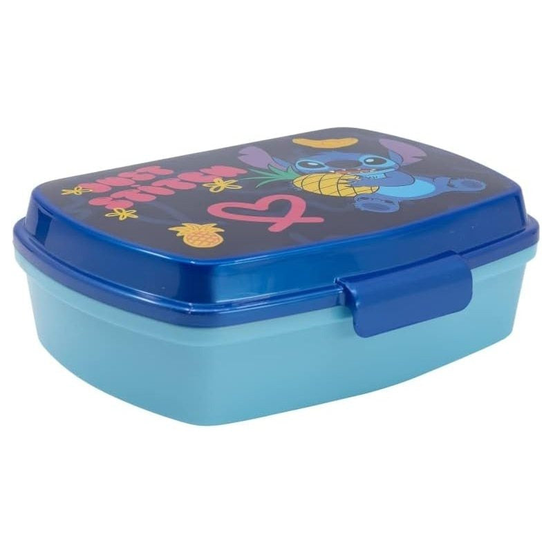 STITCH | Contenitore Portapranzo Porta merenda Scatola Sandwich Box  Bambini (Lilo & Stitch)