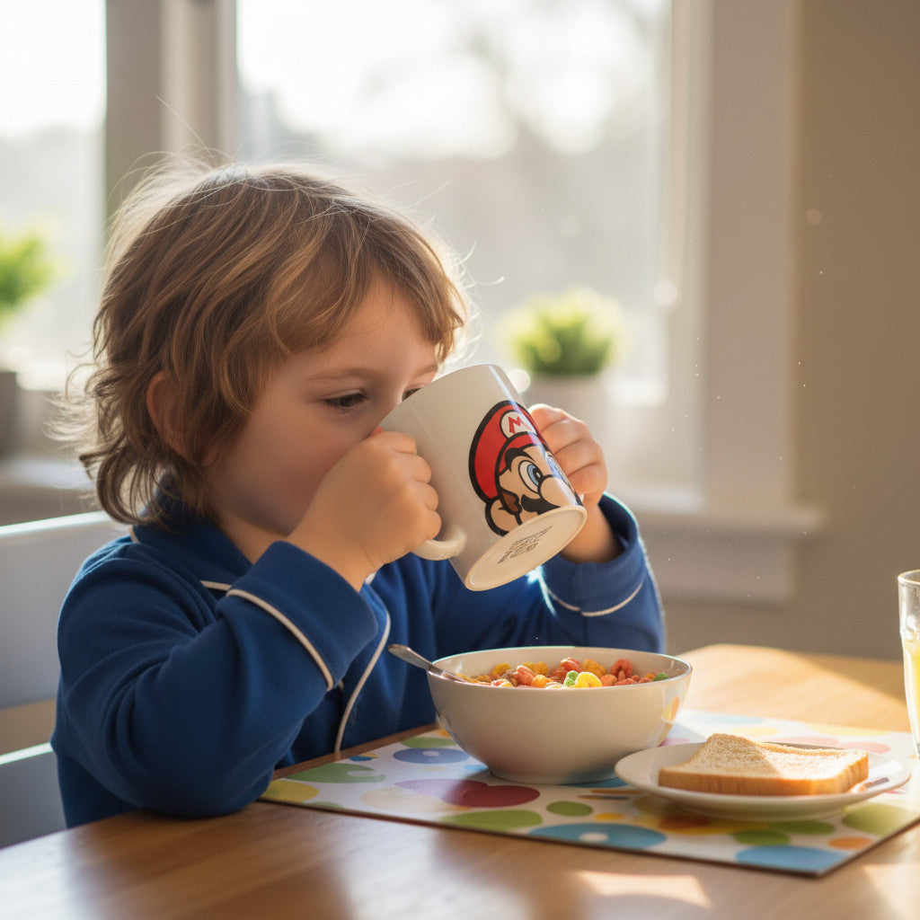 Tazza in ceramica per Bambini in confezione regalo SUPERMARIO