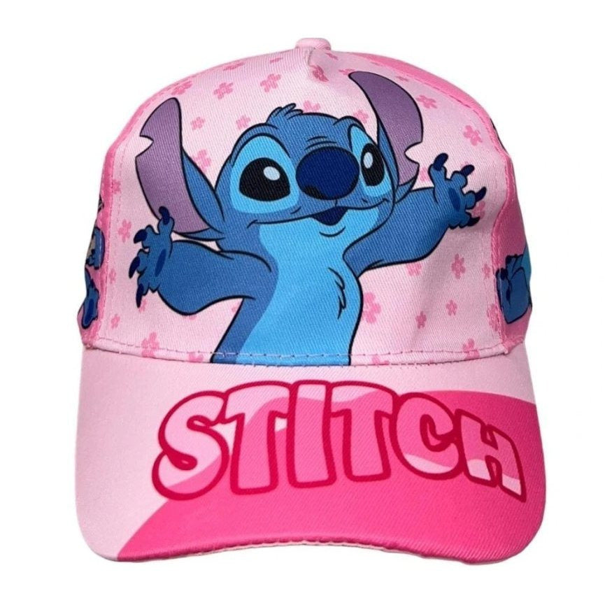 Cappello con Visiera da Ragazzo/Bambino Berretto da Baseball Regolabile Disney Stitch