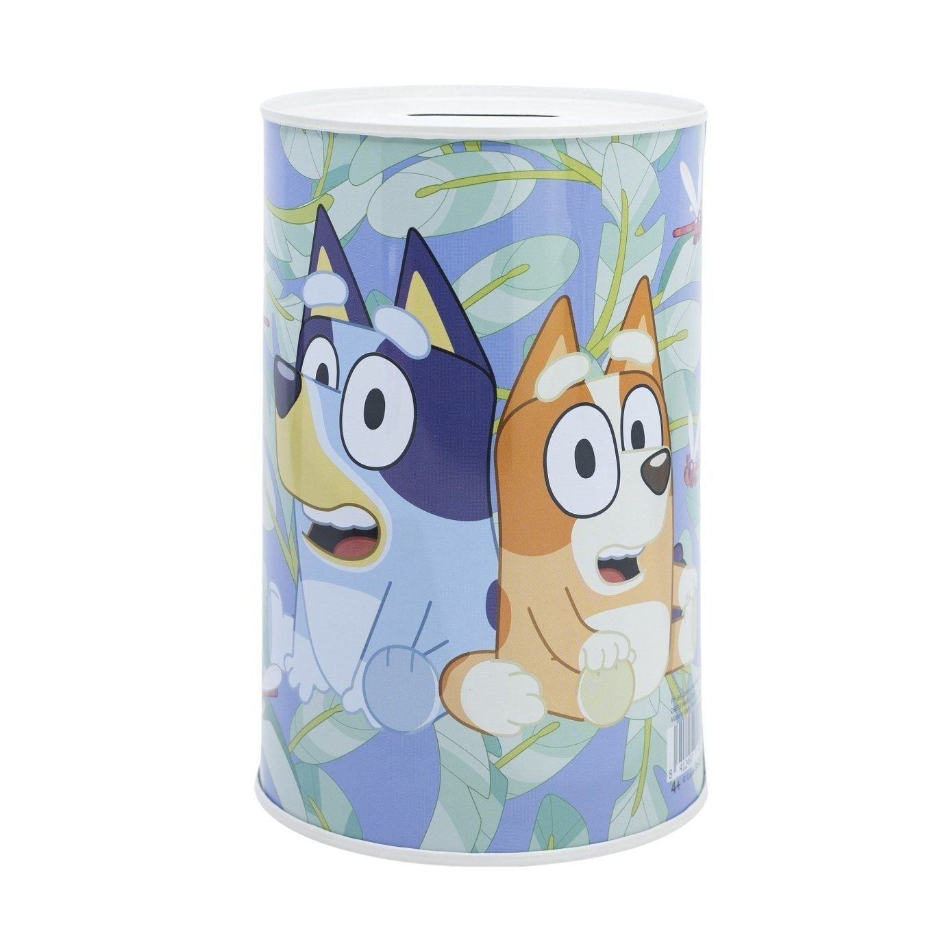 BLUEY - Portamonete Cilindrico in Metallo per Bambini - Regalo Ragazzi