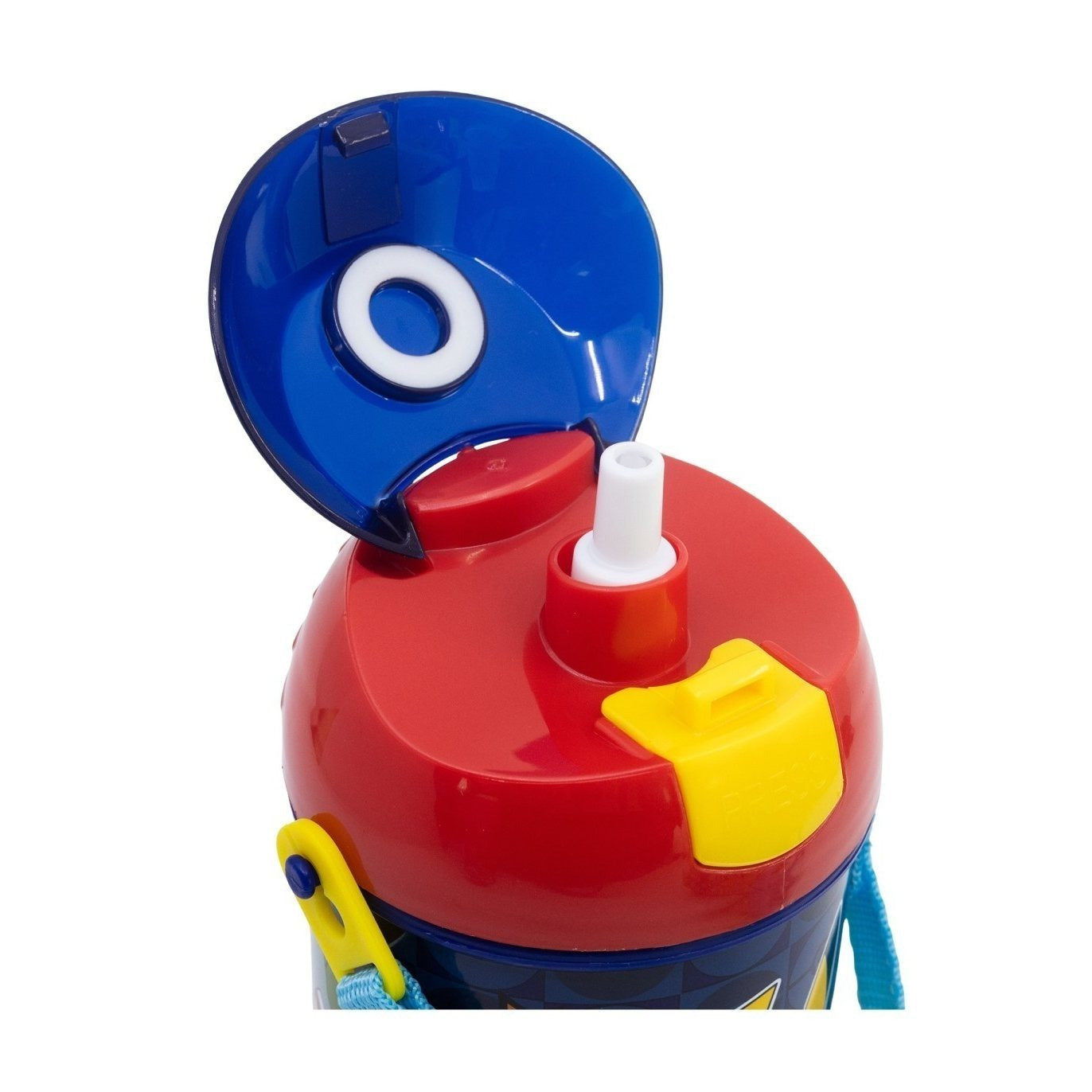 POKEMON - Borraccia Pop UP 450 ml con Tracolla e chiusura Tappo per Bambini Scuola