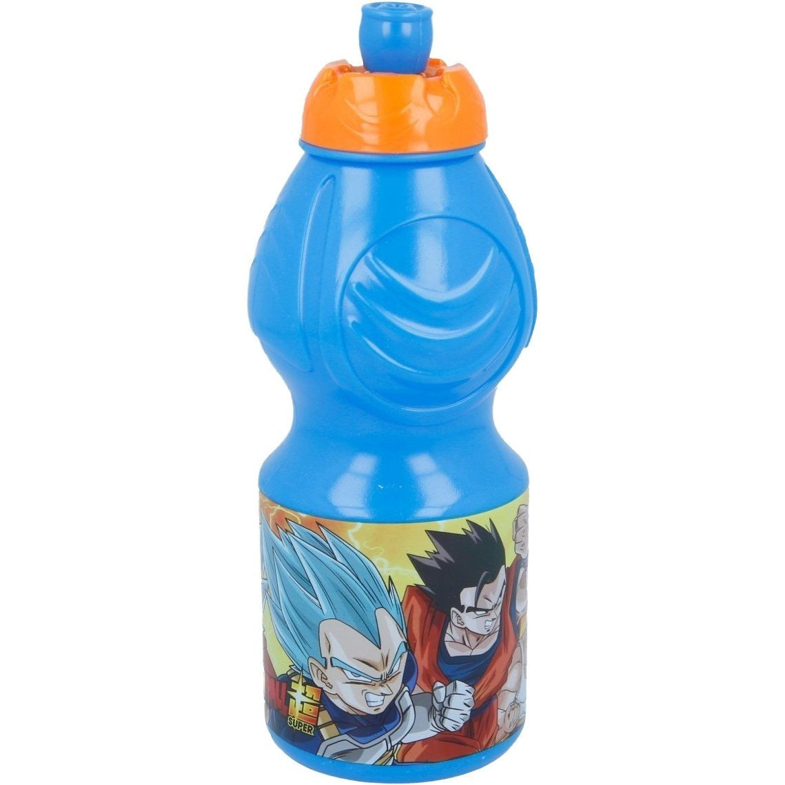 Borraccia Sport Dragon Ball in Plastica per Bambini 400ML con Beccuccio Retraibile