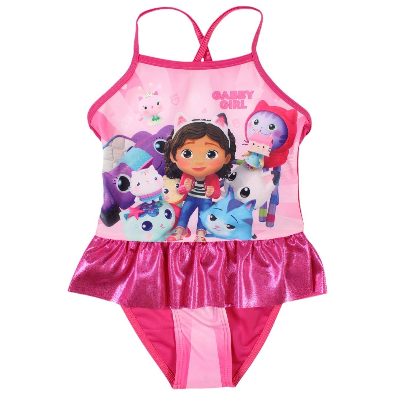 GABBY - Costume da Bagno Pezzo Unico per Bambine e Ragazze per Mare e Piscina - asciugatura rapida