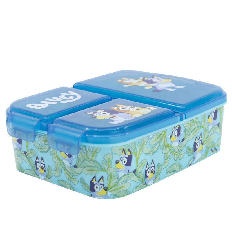 Porta Merenda Scuola con 3 scomparti Portamerenda in Plastica Bambini Pranzo Launch Box